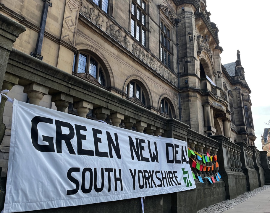 Campaigners appeal for thousands of new jobs across South Yorkshire at Green New Deal rally