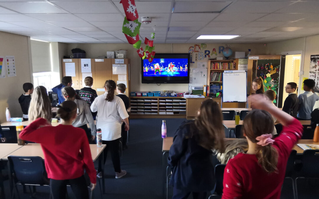 60,000 Sheffield school kids take part in festive fitness day