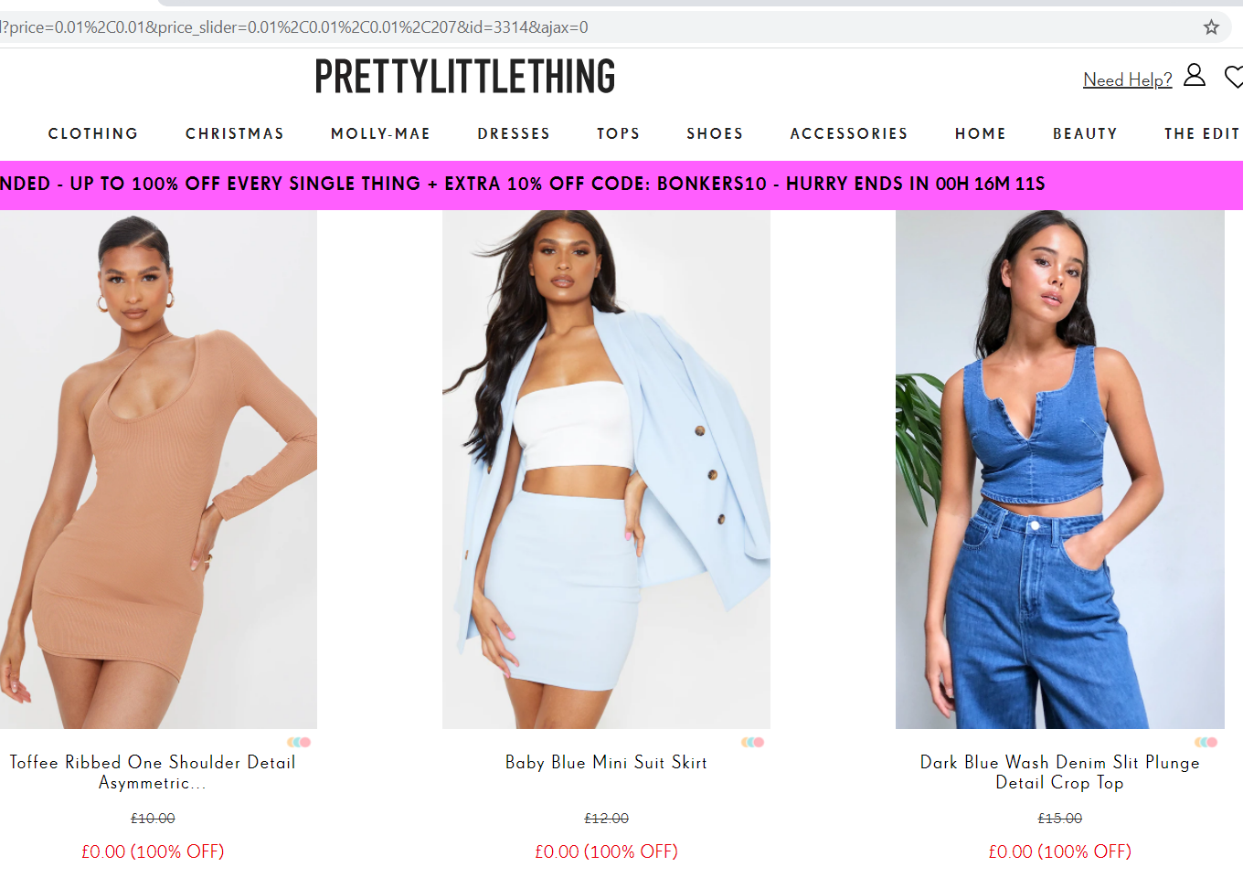 Pretty Little Thing are giving away clothes for free. What does this mean for the planet?