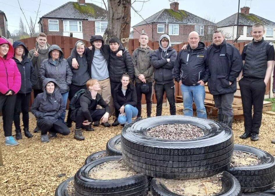 South Yorkshire volunteers raise over £1,400 in community project to help renovate kids’ educational facility