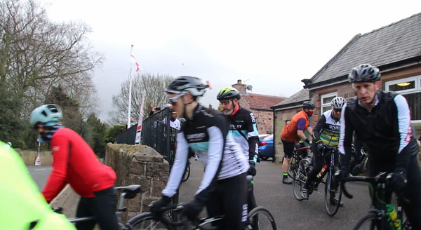 Cyclists raise nearly £700 to help local children’s hospice