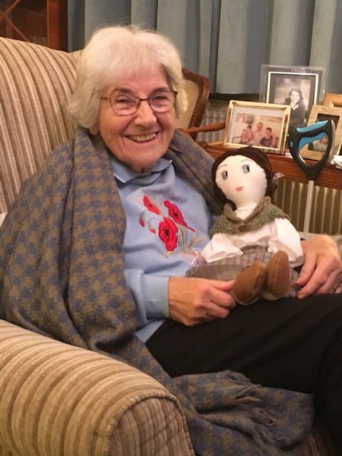 ‘Granny Meg’ makes toy dolls for Ukraine refugee children