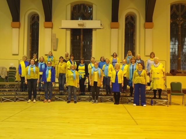 Sheffield Harmony raise over £800 in week-long fundraiser for Ukraine