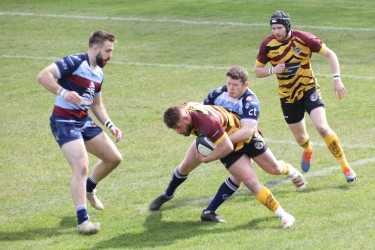 Rotherham Titans win 41-22 against Sheffield Tigers at Dore Moor