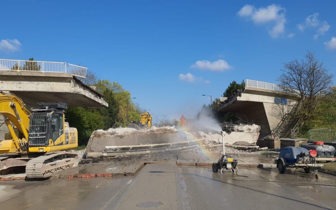 Mexborough is being “bypassed” because of flyover demolition delays says cafe owner