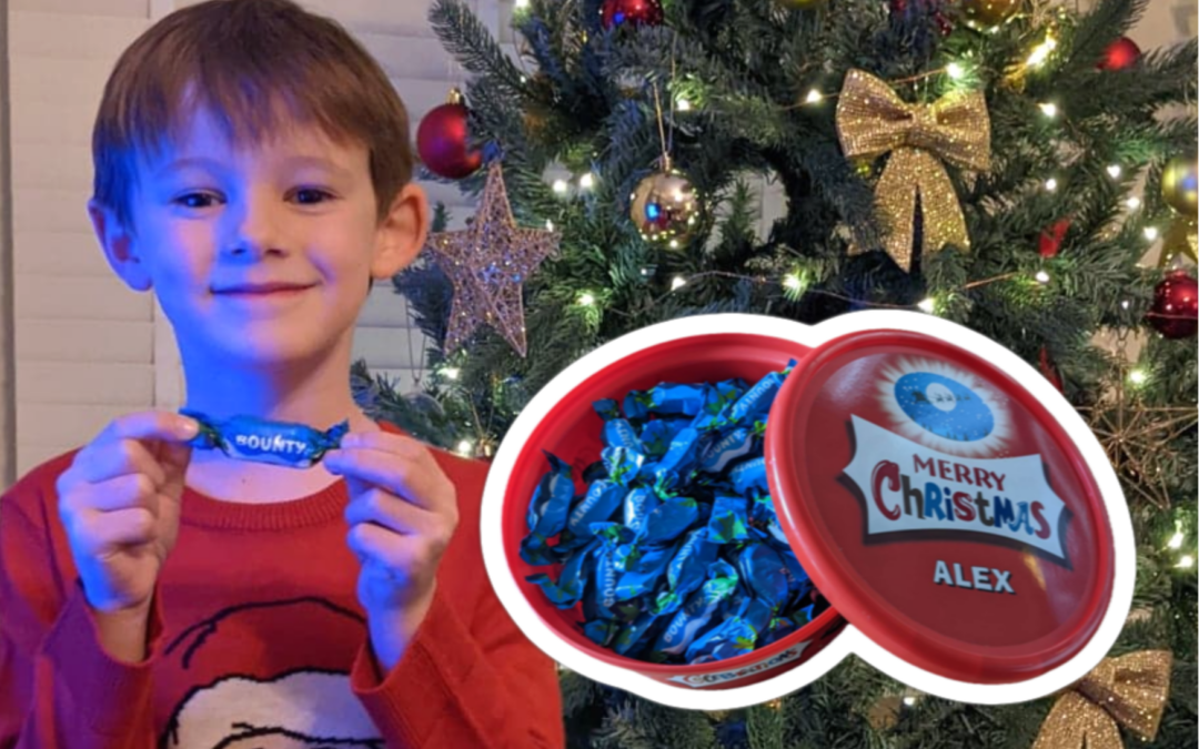 Sheffield community creates Bounty-filled Celebrations tub for heartbroken six-year-old boy