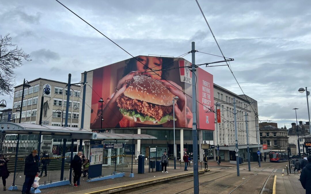 New KFC billboard receives mixed response from Sheffield public