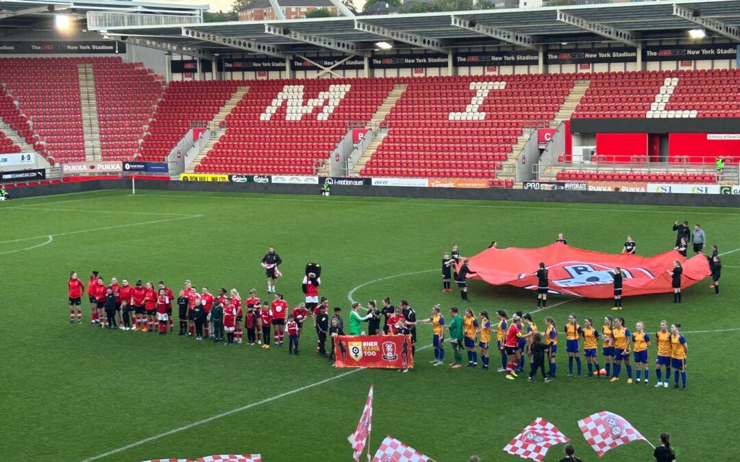 Rotherham United Women FC take a historic step as they beat league rivals to win #HerGameToo shield