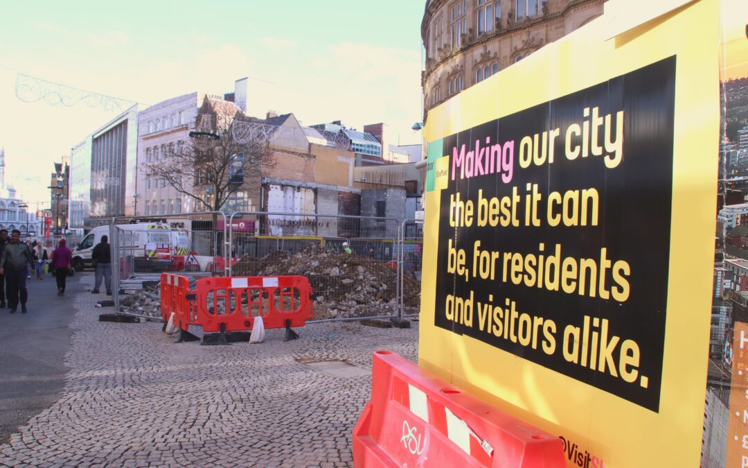 Frustrated residents call Fargate a “nightmare” after road blockages for multimillion-pound revamp