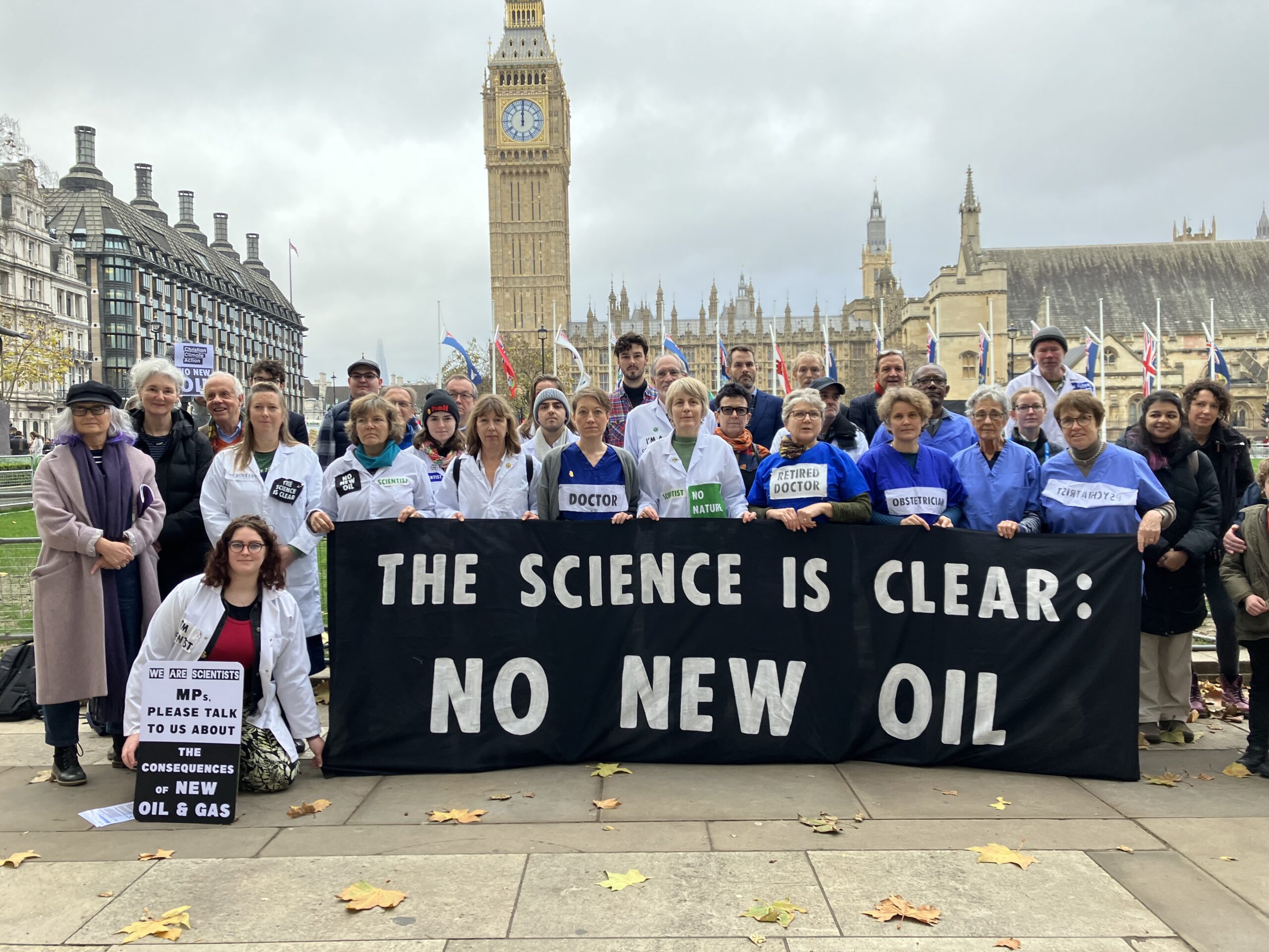 Scientists lobby MPs over climate change