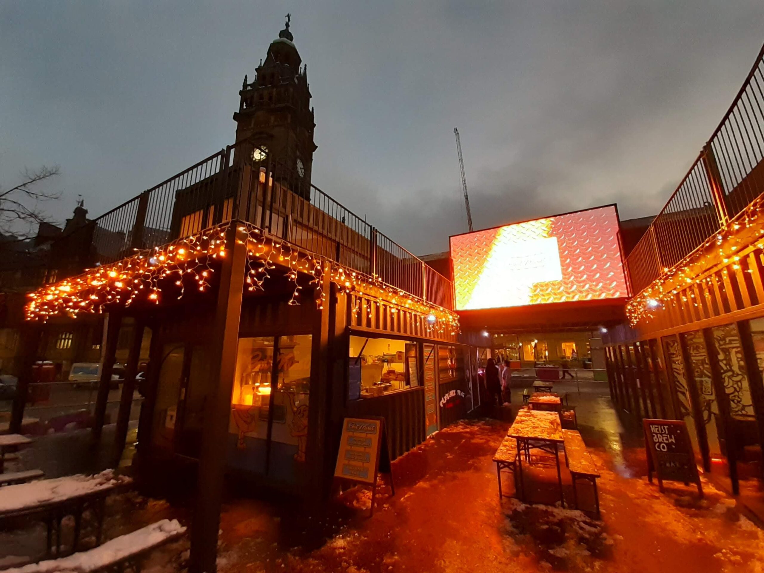 The container project shuttered after just five months. Credit: The Sheffield Star