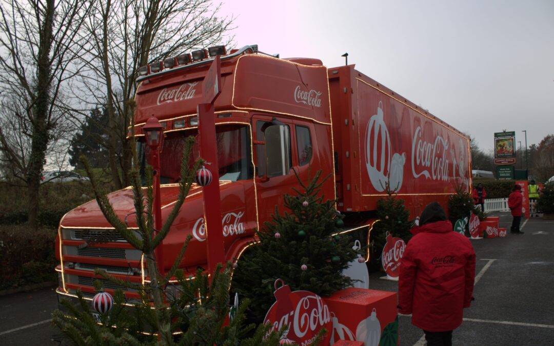 Coca-Cola Christmas Truck arrives in Sheffield