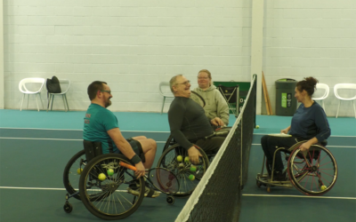 “It’s just like a family”: Sheffield club breaks down ability  boundaries to playing tennis