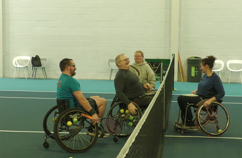 “It’s just like a family”: Sheffield club breaks down ability  boundaries to playing tennis