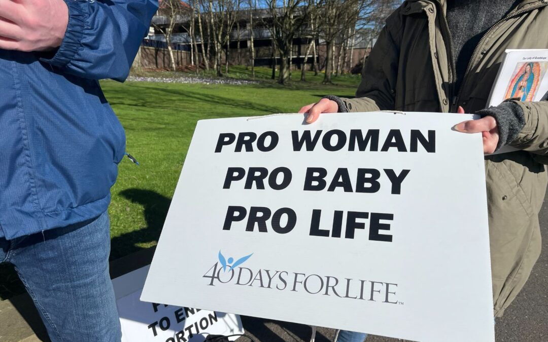 ‘We won’t go away’ says anti-abortion group holding 40-day vigil outside hospital