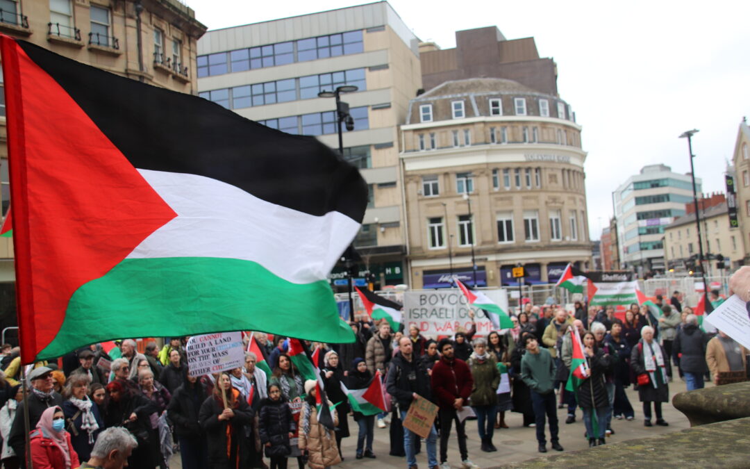 “Much of the British public is still ignorant,” says Chairman of Sheffield Palestine Campaign