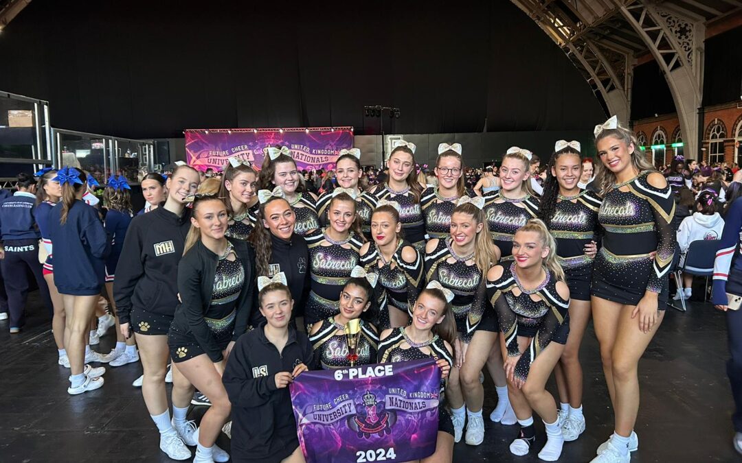 Sheffield Sabrecats Cheerleaders have huge success at the UK University Nationals