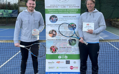 Inclusive Sheffield tennis club aces Yorkshire Tennis Awards 