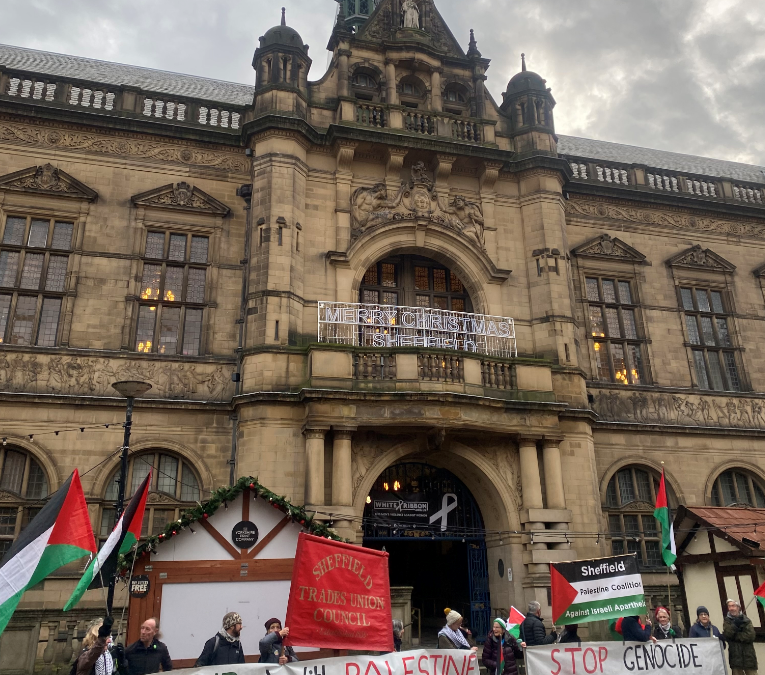 History made in South Yorkshire as Town Halls raise Palestinian flag in solidarity