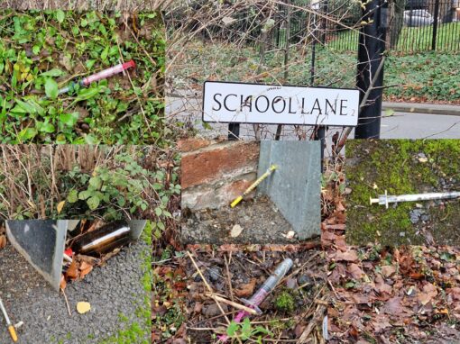 Discarded needles found near Sheffield child’s play area remain unchecked