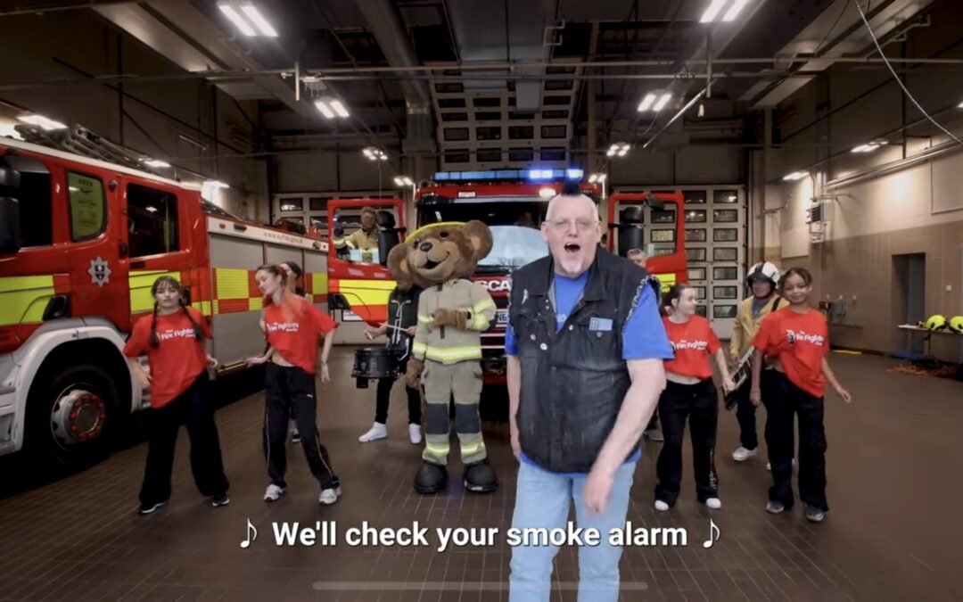 Fire Safety Dance by South Yorkshire Fire and Rescue has viewers dancing to their beats while raising money for charity