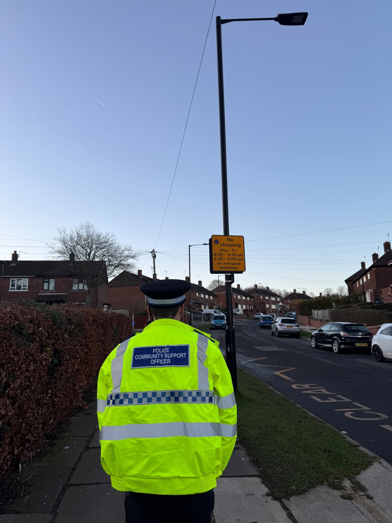 police officer in Woodhouse