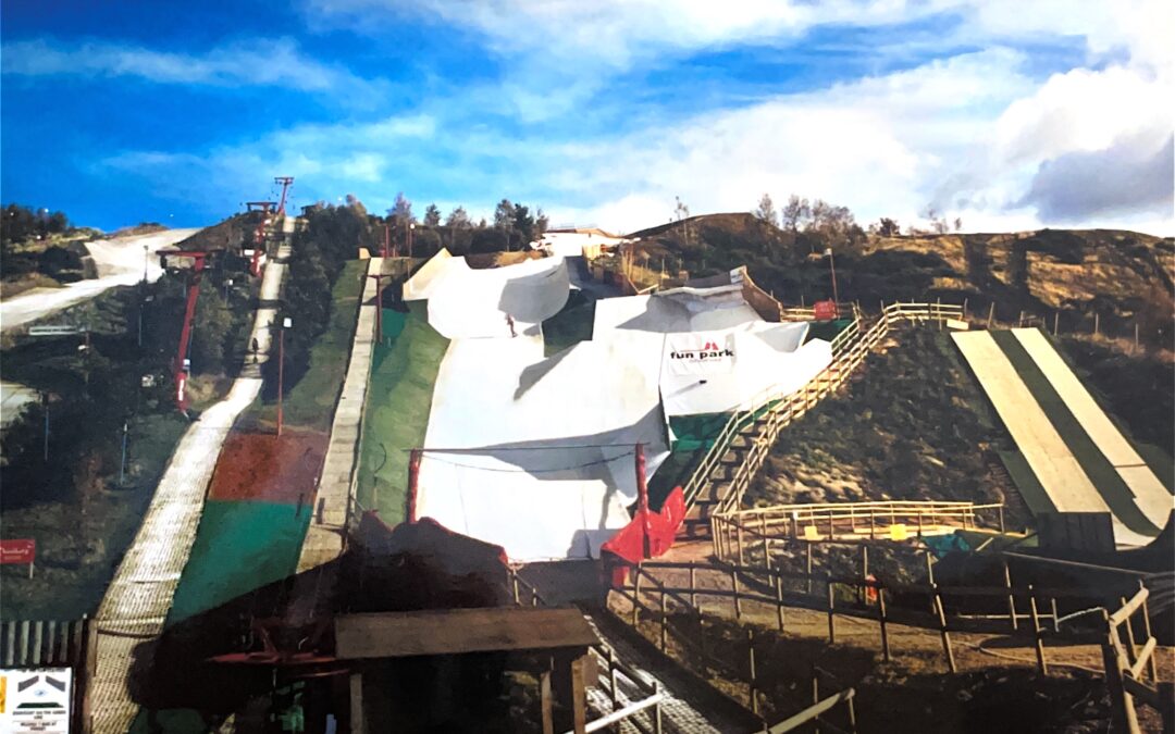 Ski village restoration campaign remembers anniversary of fire
