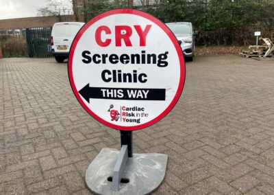 What happens in a heart screening?