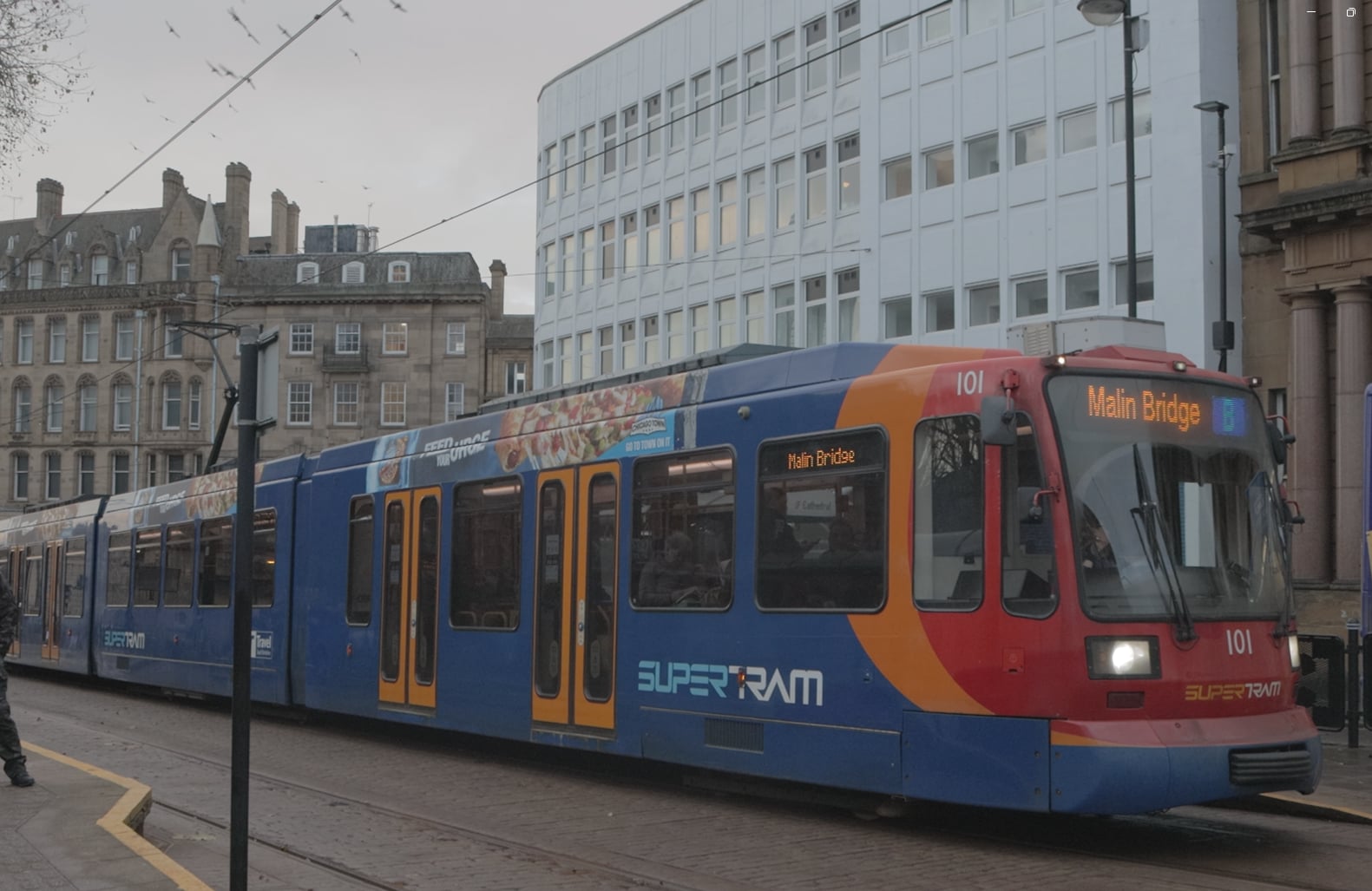 Tram in Sheffield