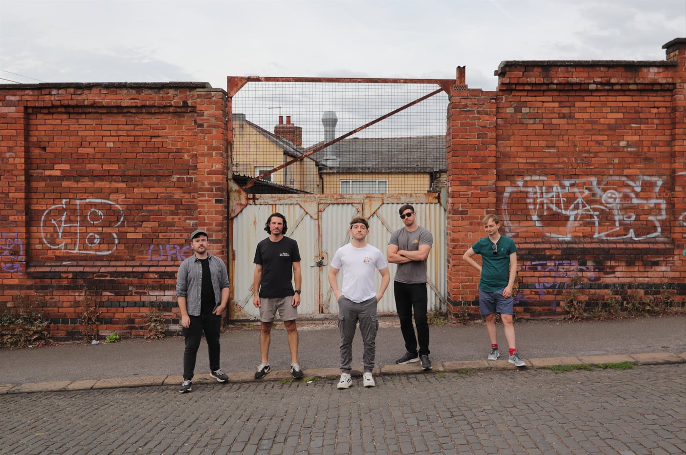 A photo of the bandmembers of X2 Fast.