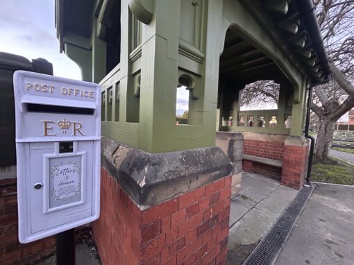 Maltby post box lets residents send messages to those no longer with us