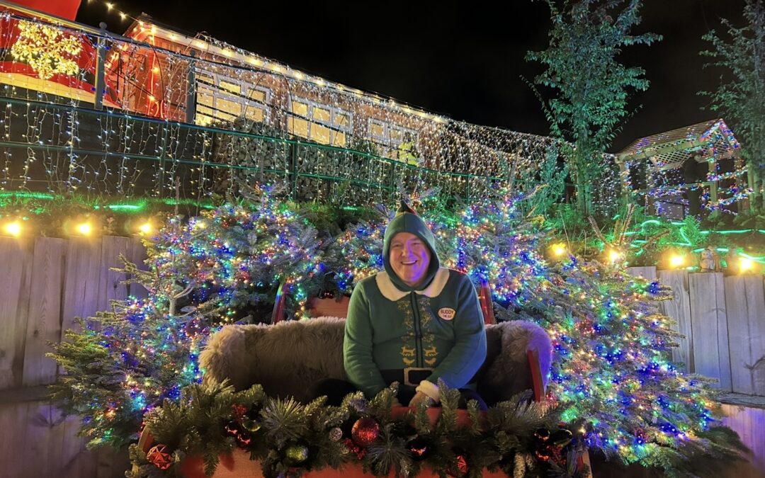Hospice garden transformed into festive wonderland, raising £30,000 for patient care