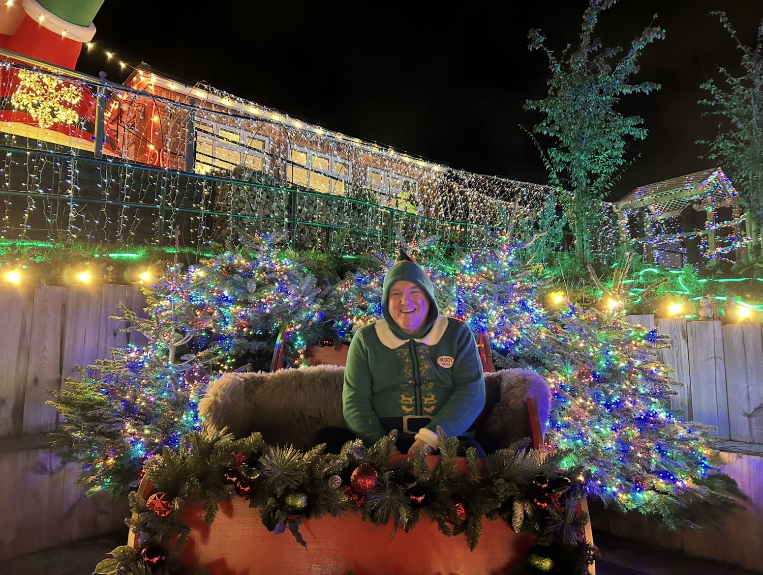 Hospice garden transformed into festive wonderland, raising £30,000 for patient care