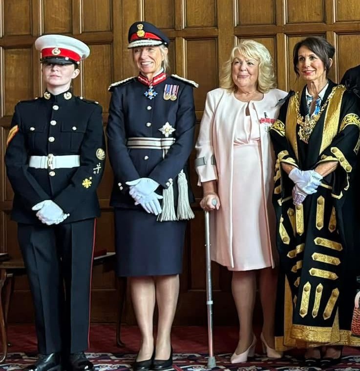 Gloria Stewart receiving the BEM Award in 2024 | Credits: Michelle Rawlins