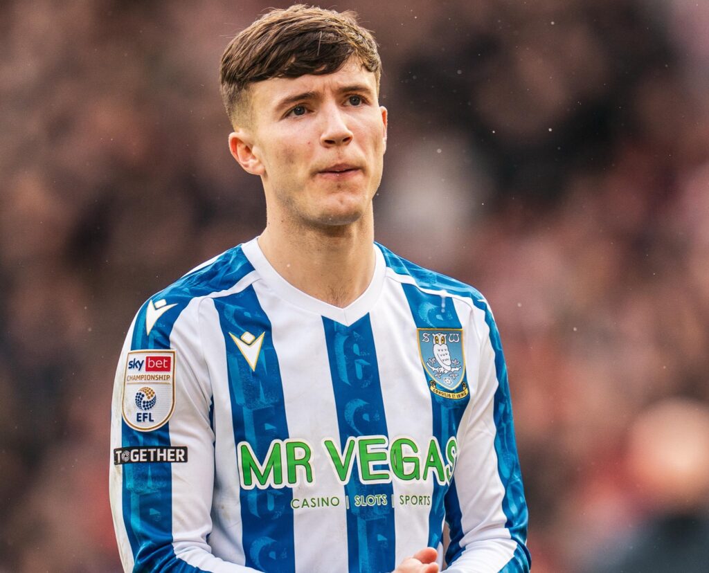 Wednesday goal scorer Charlie McNeil.   