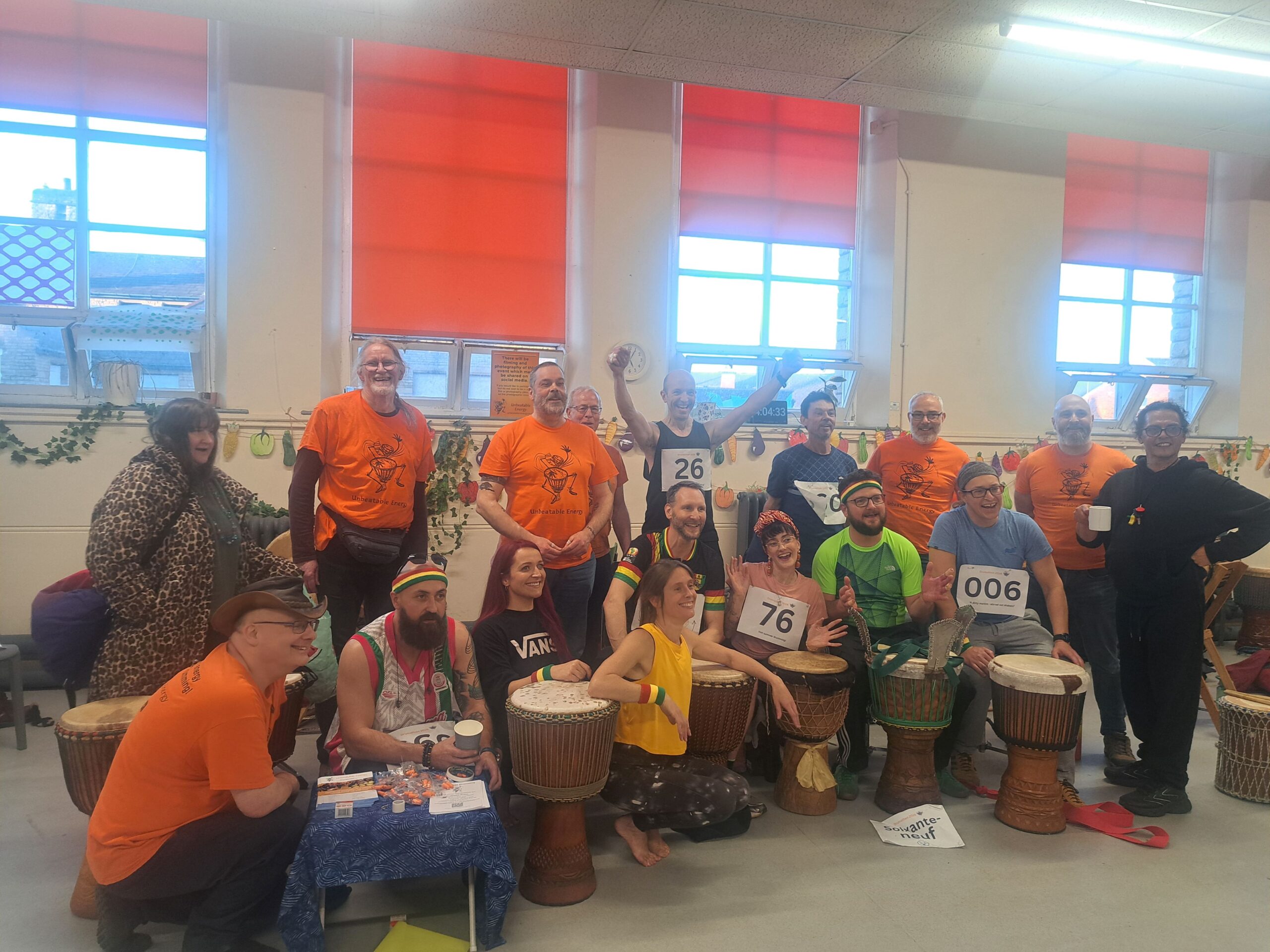Drumathon group photo
