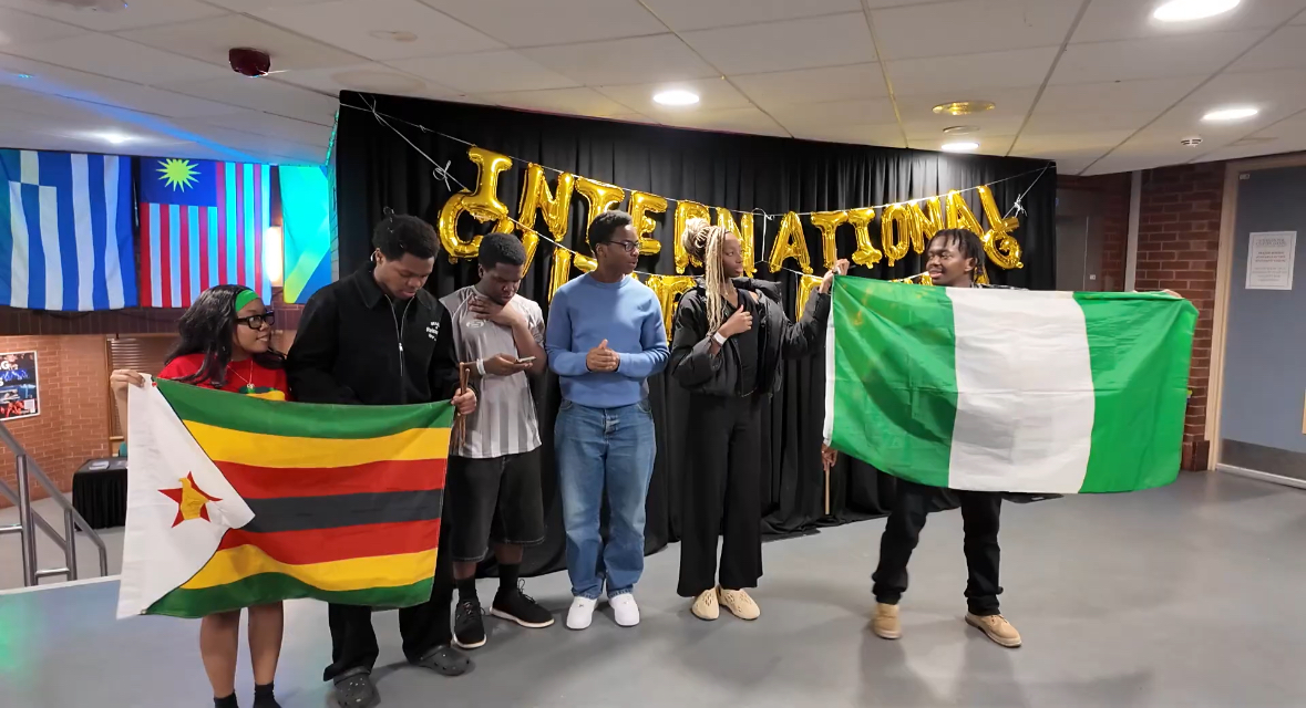 The Nigerian Society at the International Cultural Evening.