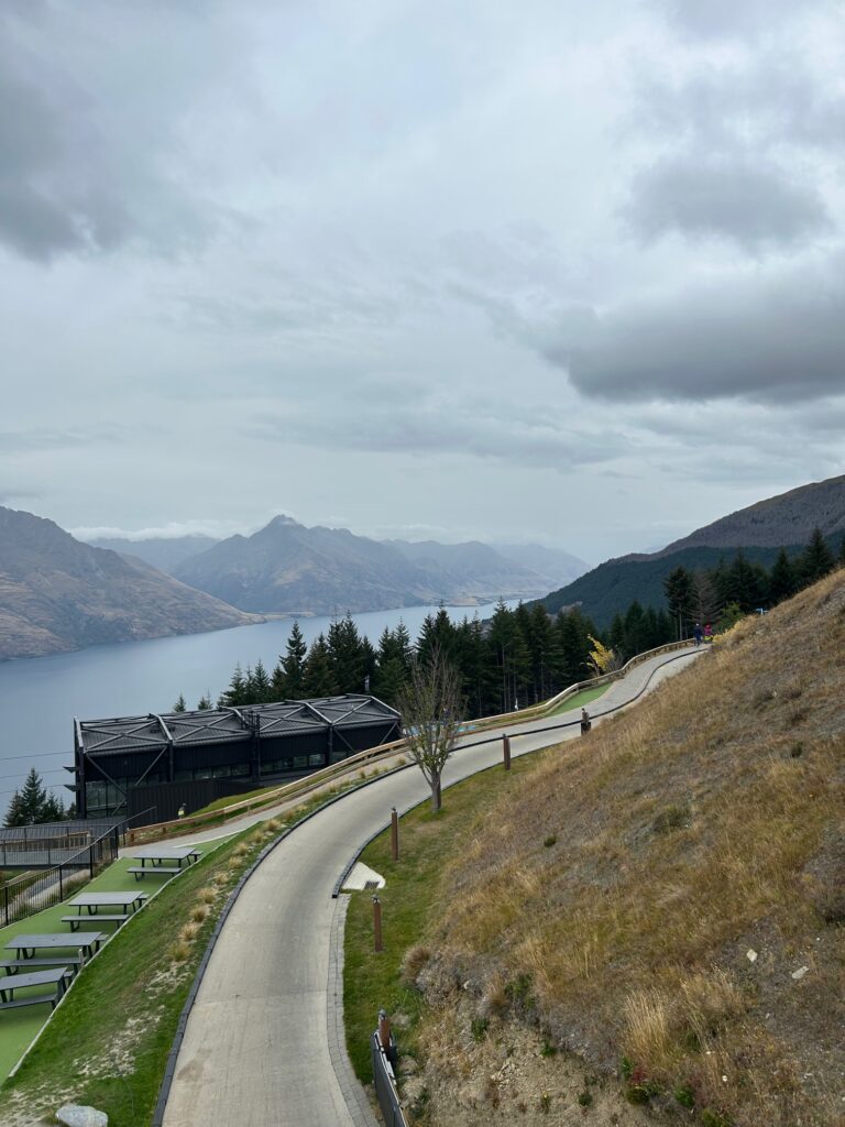 An image of Queenstown Skyline Luge in New Zealand. 