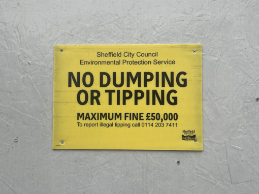 Sheffield fly-tipping: the “most fly-tipped streets in Sheffield”, or the least protected by the Council?