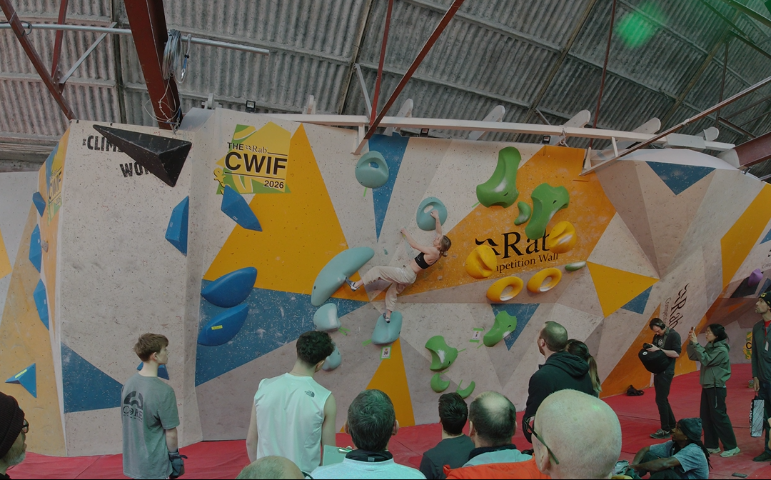 Ex-Olympian Shauna Coxey wins last ever edition of iconic climbing competition