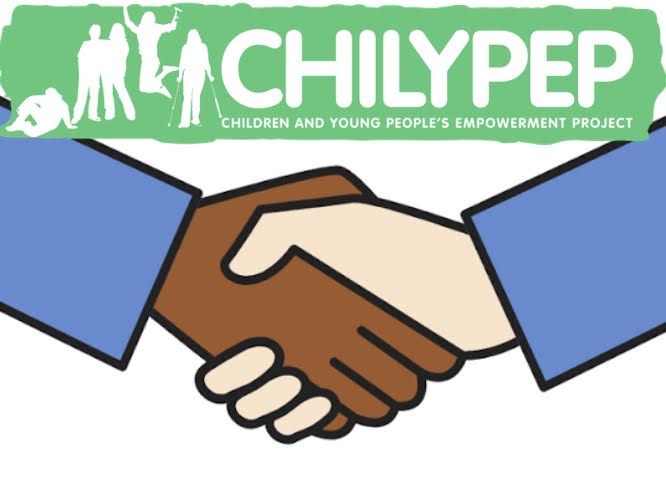 Chilypep logo and copyright free handshake clipart