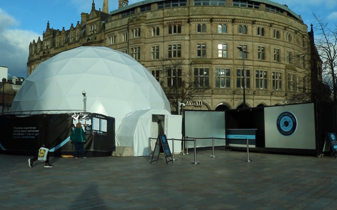 “This will help engineer some kind of curiosity”: Sheffield becomes second city to host pop-up planetarium